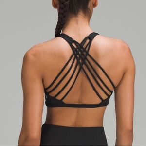 lululemon Black Free To Be Wild Bra